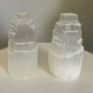 Selenite Tower raw 2.3"