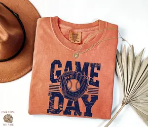 Baseball Game Day Shirt, Game Day T-Shirt, Baseball Graphic Tee, Star Sports Shirt, Cute Game Day Gift Shirt For Women #giftformom #momgift #giftforher #momlife #bestmom #lovemom #momlove