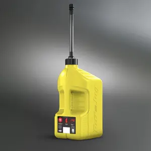 Tuff Jug 5 Gallon 20L Auto-Stop Utility Jug Spill-Proof Fast-Fill Heavy-Duty Liquid Container with Auto-Stop Technology and Clear Level Check