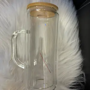 20oz glass Snowglobe (no lava in this cup)