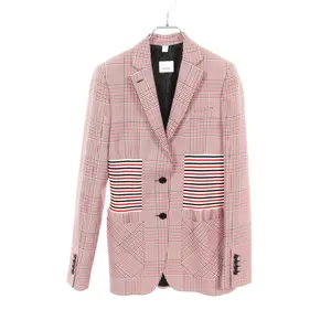 Pre-owned BURBERRY Wool Small Leather Goods Jacket
