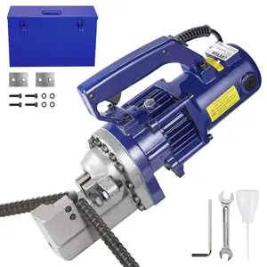 VEVOR Electric Rebar Cutter, 1350W Portable Electric Hydraulic Rebar Cutter, Cutting up to 7/8 Inch #7 4-22mm Rebar within 4.5 Seconds, 110V, with Easy to Carry Stainless Box