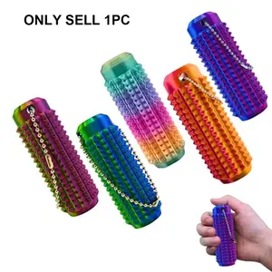 Ouchies Grippie Stress Relief Keychain, Anxiety Relief Tool, Stress Relief Tools, Pressure Release Toy for Adults and Kids, Emotional Support Accessory