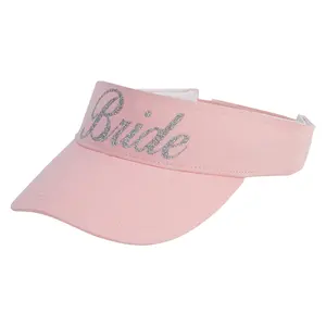 Bride Silver Heat Transfer Brushed Cotton Sunvisor