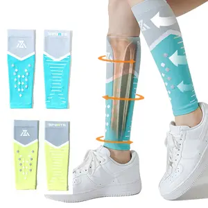 1Pair Calf Compression Sleeve for Men Women, Leg Support Footless Compression Socks Support for Running,Travel,Nursing,Pregnancy