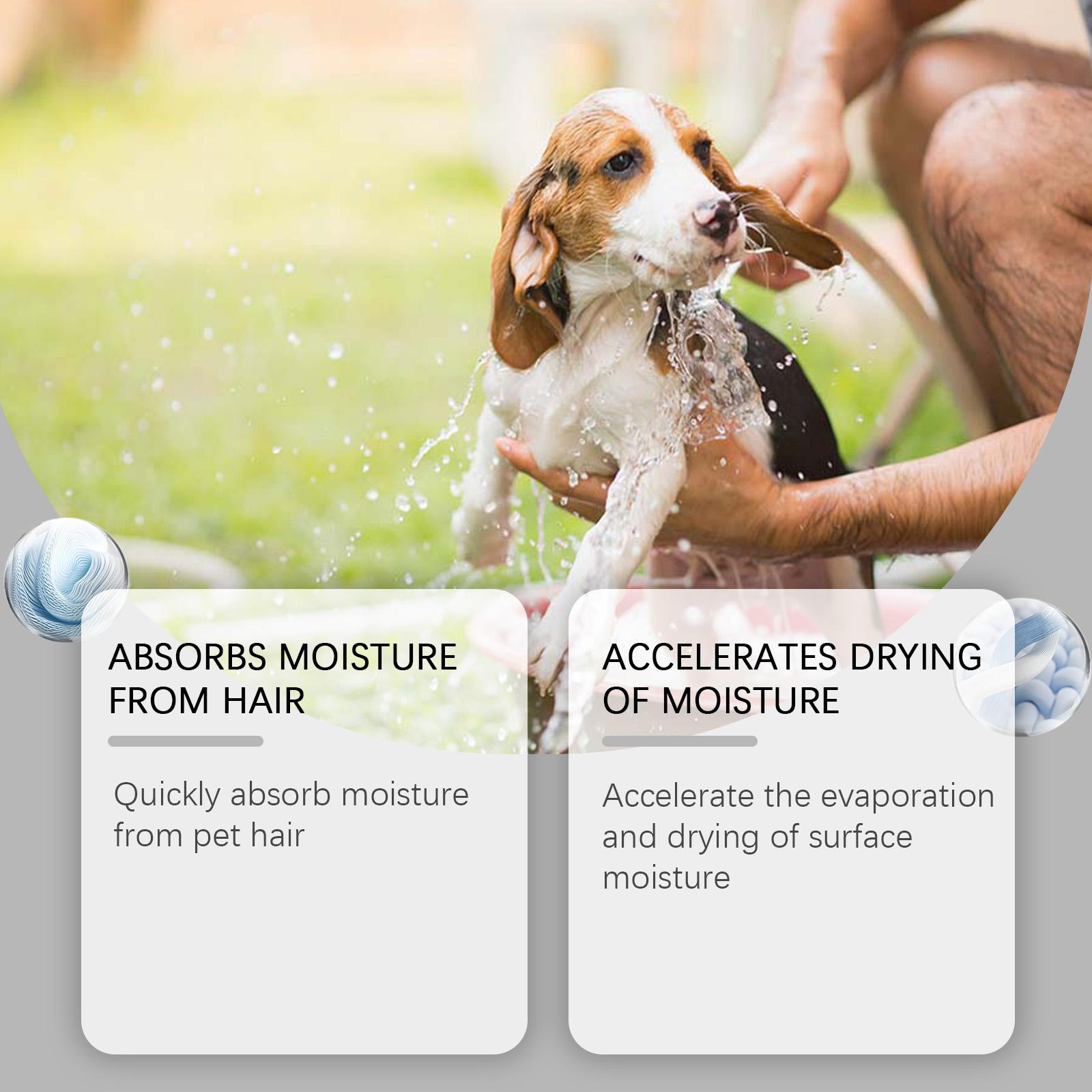 Pet Towel: Pet Microfiber Absorbent Towel - Soft, Durable, Quick-Drying - Ideal for Pet Grooming and Carelitter pellets, spray, litter tray, litter box, removal