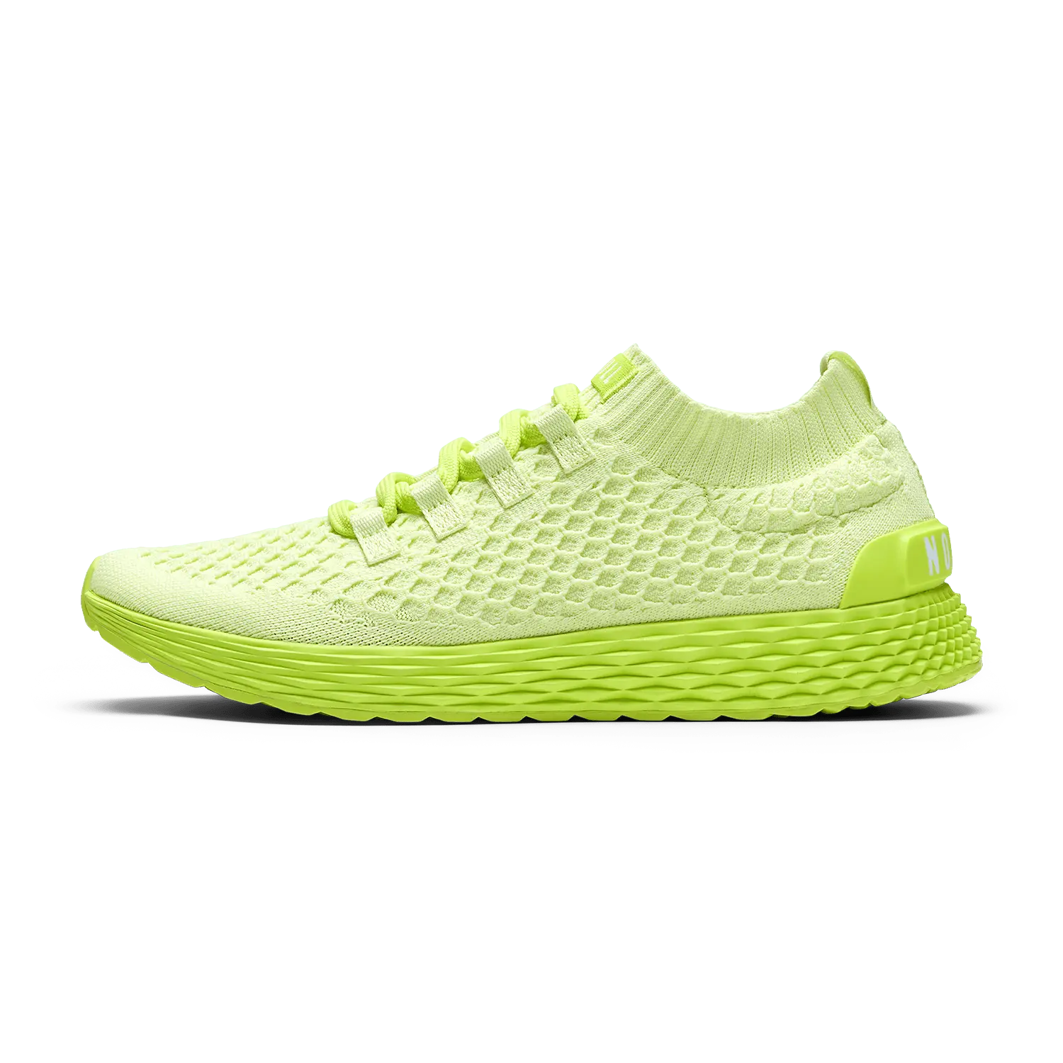 NOBULL Women's Allday Knit Shoe in Zest - Everyday Walking Sneaker, Comfortable Slip-On Shoe, Casual Trainer