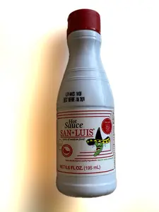 Salsa Picante San Luis Mexicana 195 ml | San Luis Mild Hot Sauce – Mexican Chili Pepper Sauce, 6.6 fl oz (195 mL)