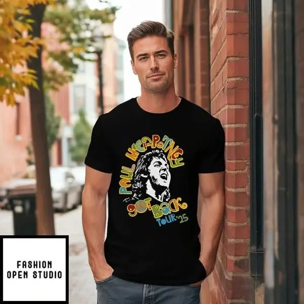 Paul Mccartney Got Back Tour 2025 T-Shirt