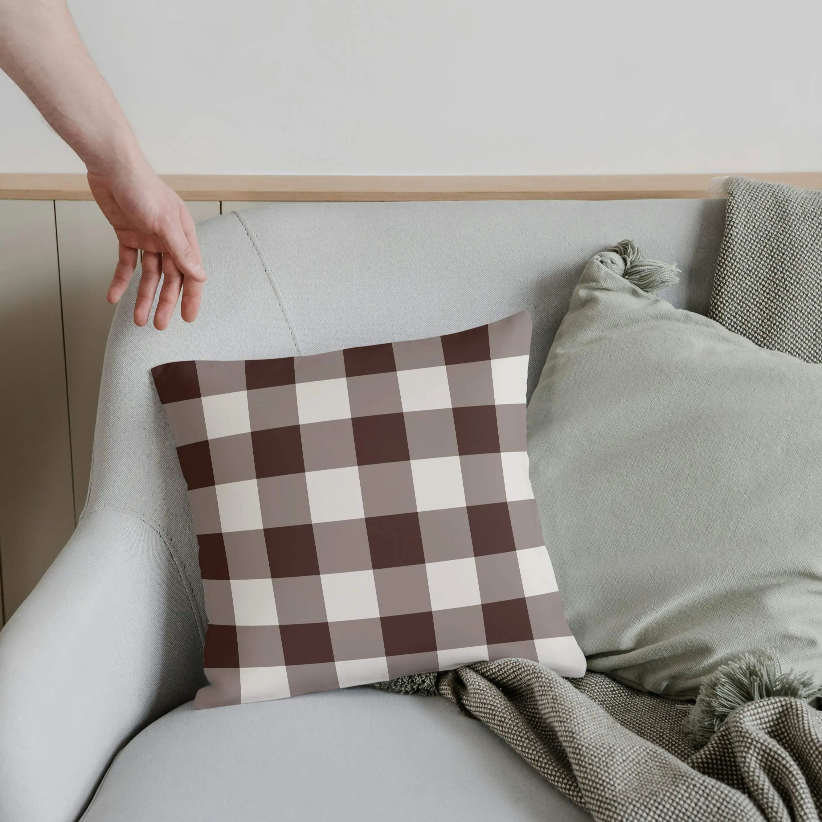 Hearthcheck Throw Pillow