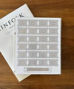 Bible Tabs Neutral Copper | Matte-Coated Sticker Tabs