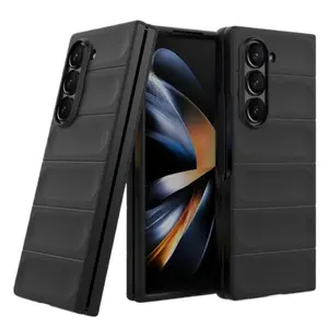 WWH Silicone Anti-fall Shockproof Protection Phone Case for Samsung Galaxy Z Fold 7 6 5 4 Soft Cover