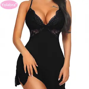 Yolabr Women Plus Size Leopard Print Pajama Lace Camisole Dress Soft Breathable Fabric Skin Friendly Comfortable Loose Fit Elegant Trendy Leopard Pattern Loungewear Nightwear Home Wear Figure Flattering High Quality Pajama