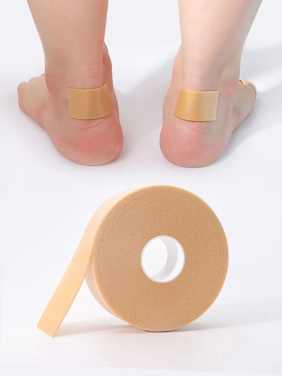 Adhesive Blister Prevention Tape Roll Waterproof Heel & Foot Protection Pads Anti Chafing for Shoes