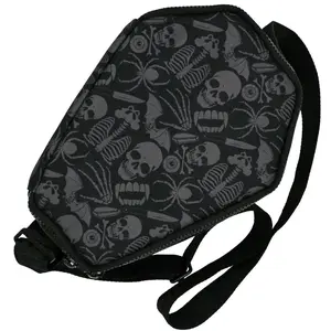 Death Repeat Coffin Insulated Lunch Bag