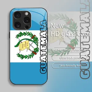 Suitable for [iPhone 16 Pro Max] New high-end glass mobile phone case New business simple metal paint electroplated glass mobile phone case Affordable price Anti-drop and anti-fingerprint 995