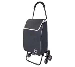 dbest products Stair Climber Trolley Dolly Sport Black