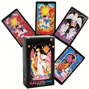 Star River Dream Tarot Cards, 78 Card Deck, Rabbit Theme Tarot Cards Based on Wirth System, Divination Spiritual Readings Rabbit Imagery, Interpretive Depth, Beginner Friendly Birthday Gift for Beginners, Seasoned Users & Enthusiasts
