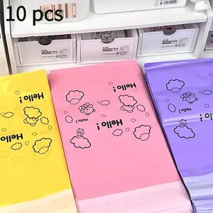 100pcs Multi-Color Waterproof Self-Sealing Mail Bags, Durable Shipping Packaging Solution, Convenient Sealing, Ideal for Postal Use