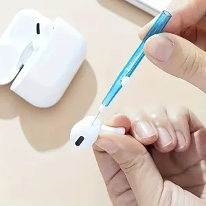 Expandable Phone, Earphone & Camera Cleaner Brush, Durable Plastic, Compact Portable Design, Suitable for Smartphones & Tablets, Tech Maintenance Tool