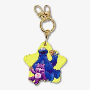 AirTag® Keychain - Care Bears™ x Sesame Street Purple