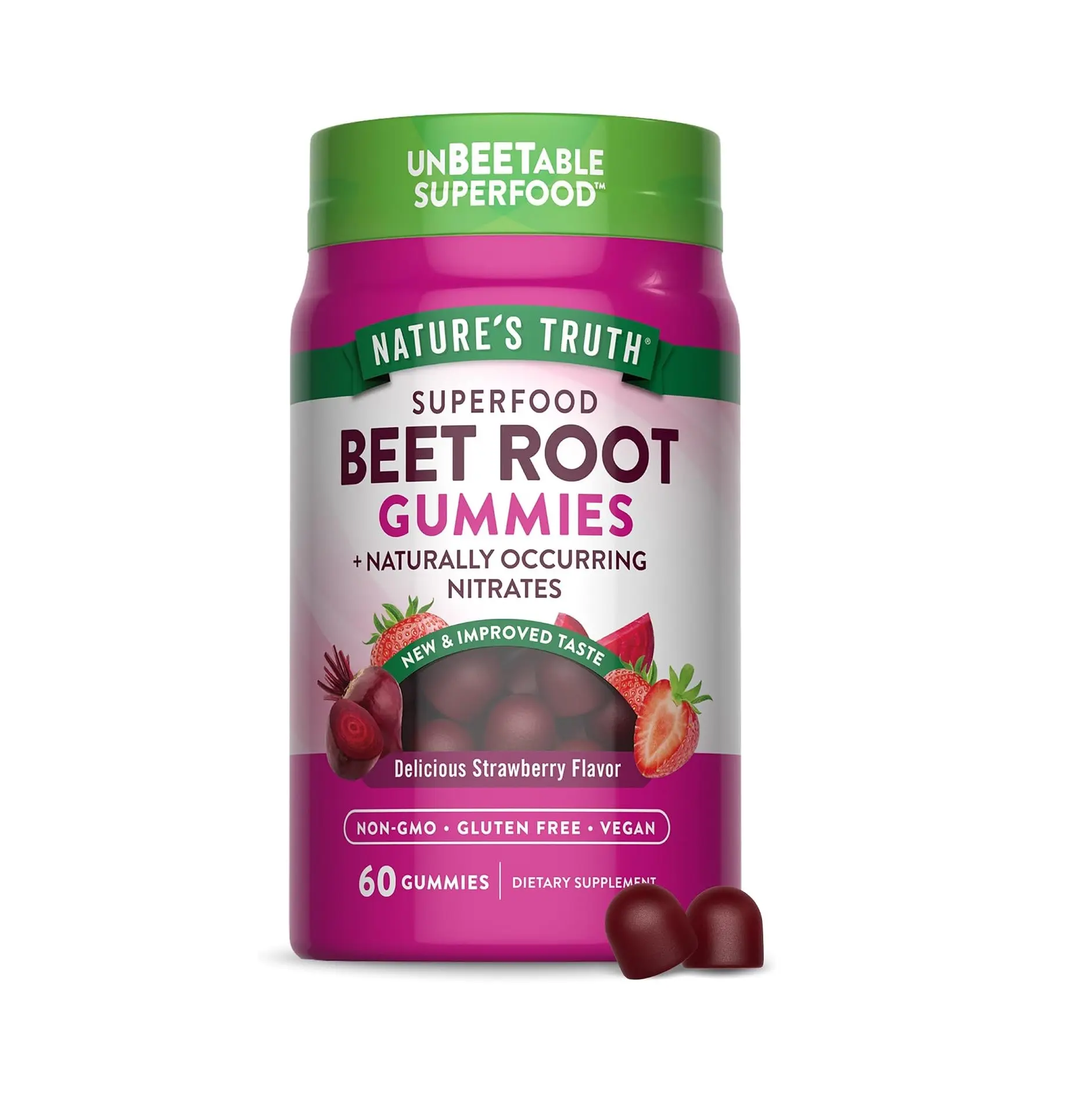 Beet Root Gummies | 60 Count
