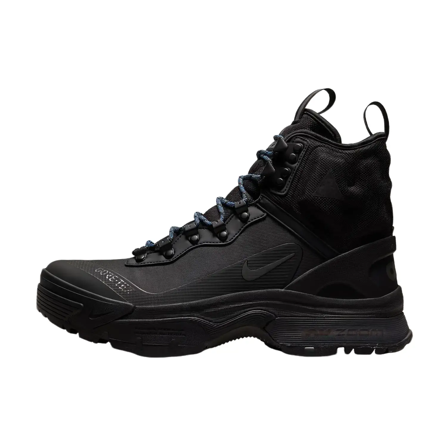 NIKE Men's ACG Zoom Gaiadome GORE-TEX 'Triple Black' Sports & Outdoor Hiking Sneaker with Traction Grip, Zoom Cushion