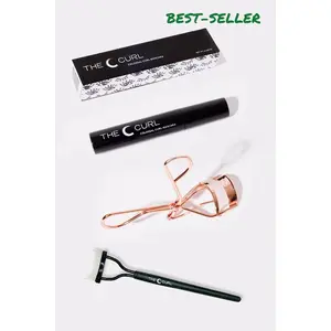 The C Curl Mascara & Curl Comb Kit for Dramatic Lash Curling and Voluminous Makeup Essentials Cosmetic