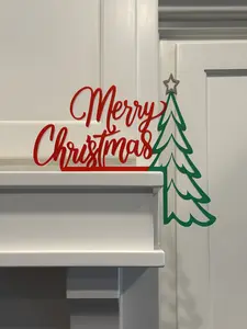 Christmas Decorations, Tree Corner Door Topper - Festive Decor for Party - No brand