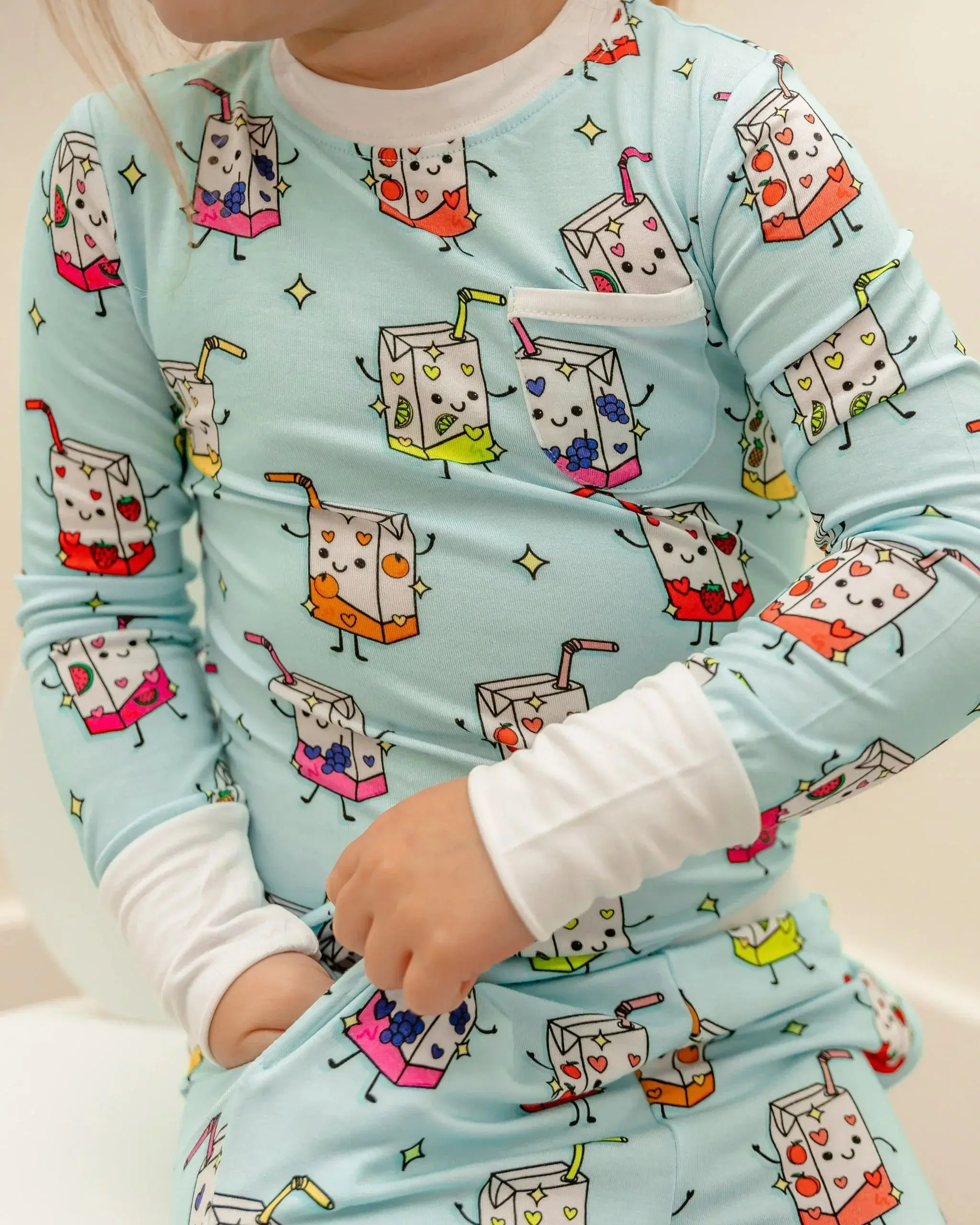 Bamboo Two Piece Pajama Set | Juicebox