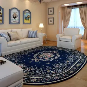 Vintage Floral Pattern Rug, 1 Count Non-slip Soft Foldable Floor Mat, Decorative Carpet for Home Living Room Bedroom Hotel