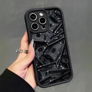 One Dollar Us Pattern Phone Case, Soft Full Coverage Anti-Scratch Non-Slip Fingerprint Resistant, Fits Apple iPhone 17promax 17pro 17plus Air 16plus 15 14 13 12 11 X XR