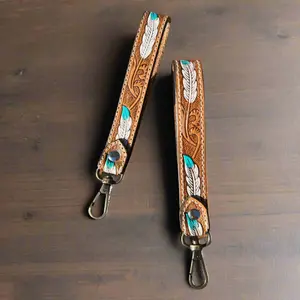 western leather keychain western leather keychain