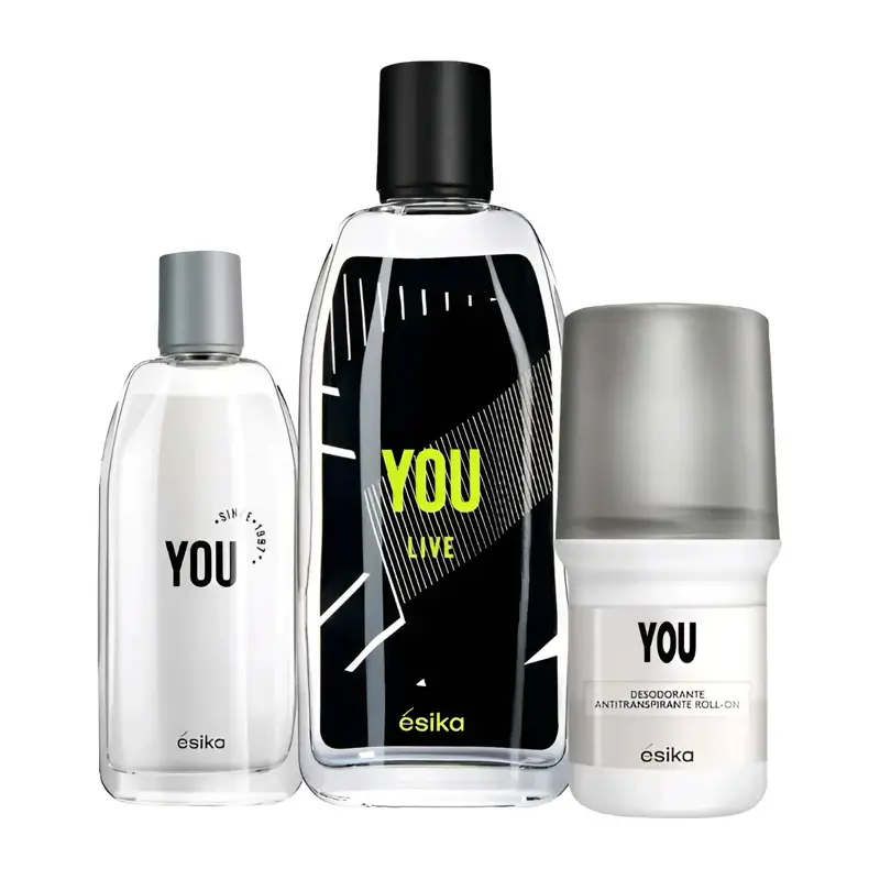 Esika you  Live Fragancia 90ml con You Clásica 50ml