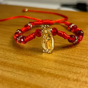 Virgin Mary Cloth Braded DIY Bracelets