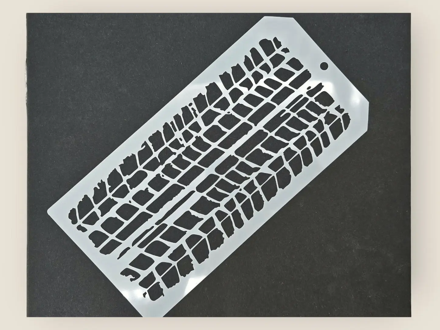 Tire Marks Stencil