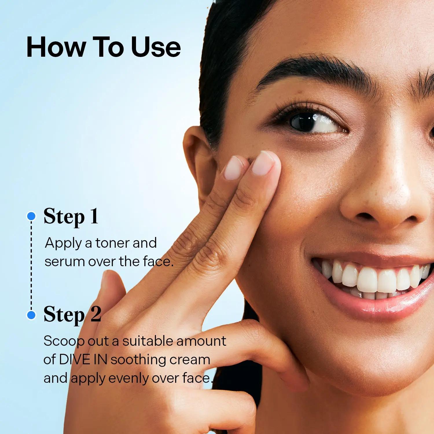 DIVE IN Hydration Glow Duo Set | Affordable Hydrating Skincare with Serum + Soothing Cream