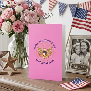 Trump Talking Mothers Day Card 5x7 Greeting Card Funny Built in Audio Message Premium Quality