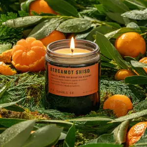 P.F. Candle Co. Bergamot Shiso 7.2 Oz Soy Candle