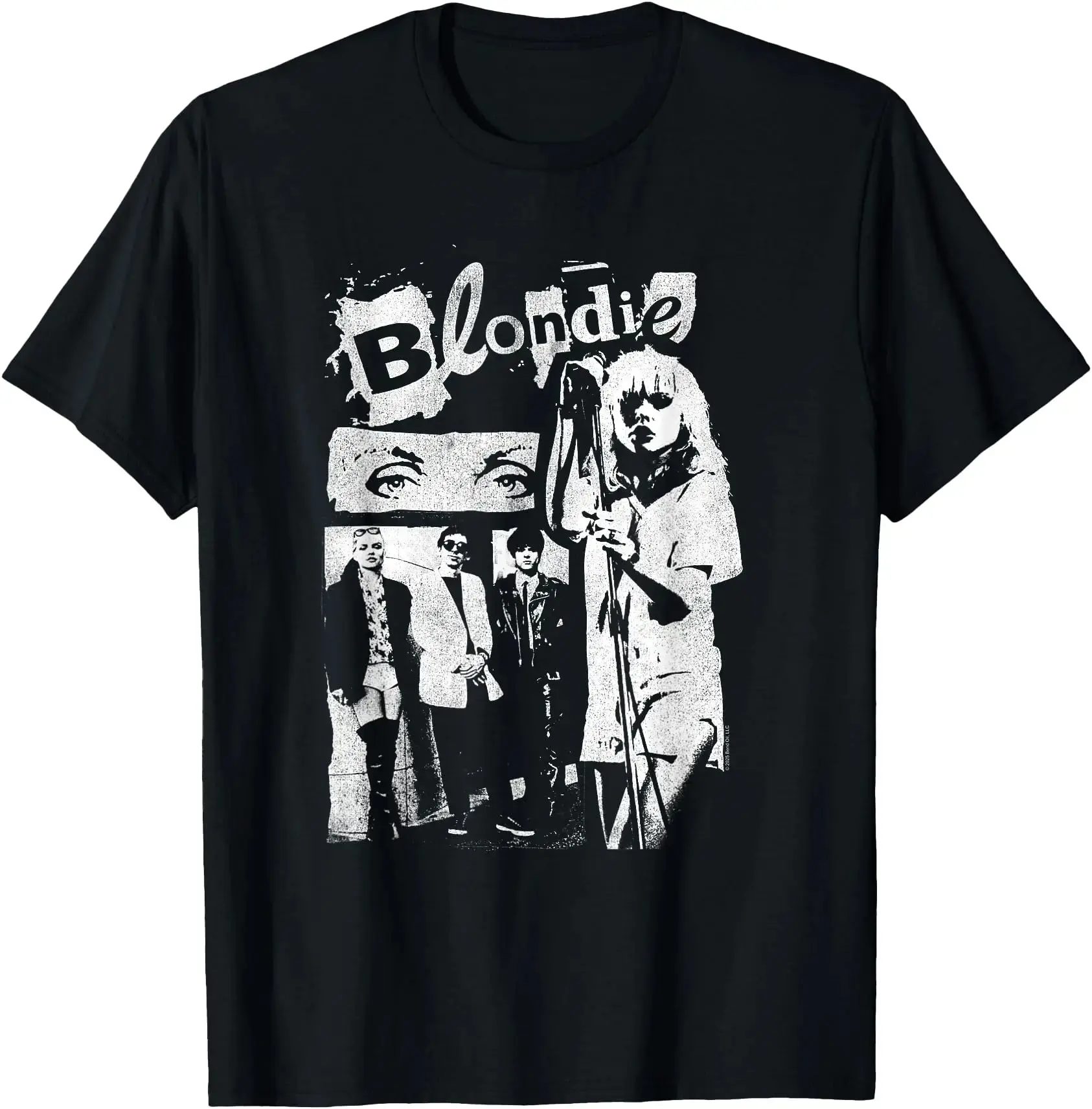 Blondie Punk Zine Collage Vintage Band TShirt