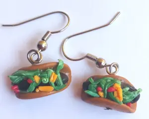 Taco Earrings