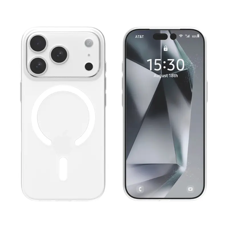 Compatible with iPhone 17 Pro – Clear Phone Case – Ultra Slim Shockproof Protective Cover Protection