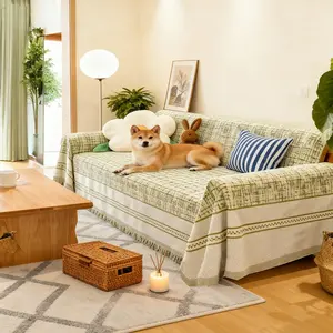 Turn Ugly Sofa Into Designer Piece! Small Fragrance Slipcover | 3 Colors Fits 1/2/3/4 Seater | Machine Washable