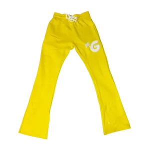 Gunjo Rhinestone Signature Joggers (Yellow)