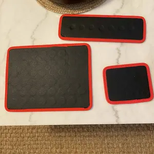 Magnetic Tool Mat & Holder 3-Pieces 12.8"x9.8" ,12.8"x4.3",4.3"x4.3"  Flexible Magnetic Tray for Garage Workshop, Scratchproof PVC Surface with Non-Slip Grip | Auto Repair, Toolbox Organizer for Mechanics & DIY