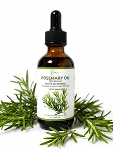 Rosemary Oil (Rosemary Infused Oil) – Natural Botanical Hair & Massage Oil – 2 oz