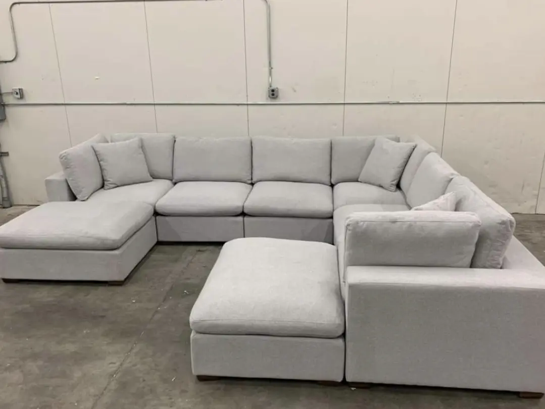 U-Shaped Sectional Theatre Sofa with Recliner U-Shaped Sectional Theatre Sofa with Recliner