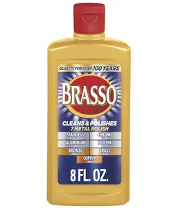 Brasso Multi-Purpose Metal Polish, 8 oz