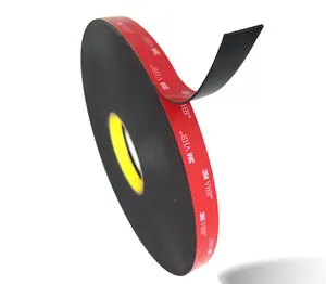 3M VHB Tape Double Sided Tape, Heavy Duty, 1/4in x 15.4FT for Car, LED Strip Lights, Home and Office Decorations