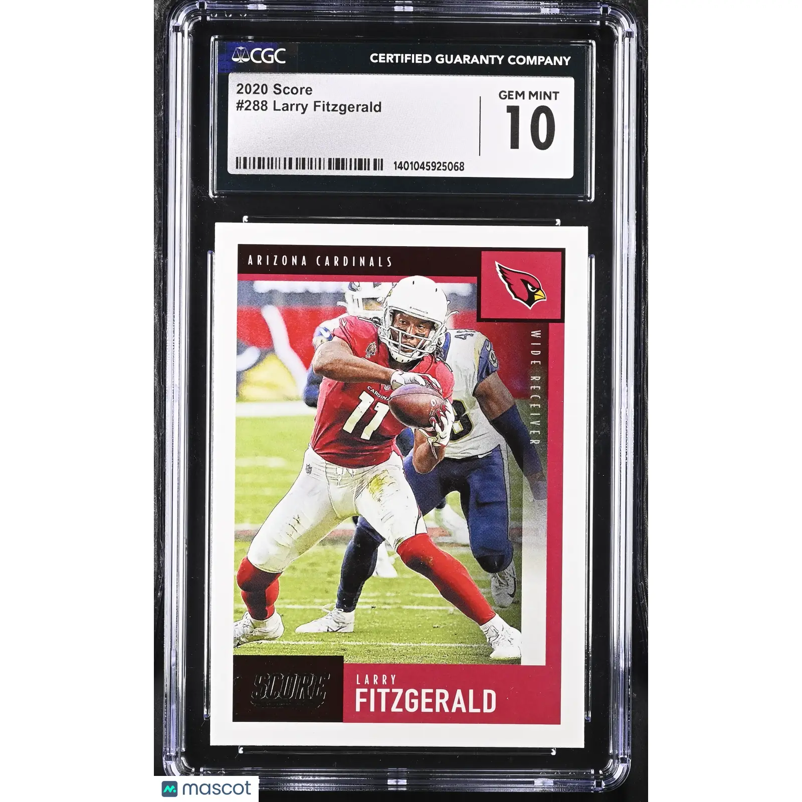 Larry Fitzgerald CGC 2020 Score #288 Football 10